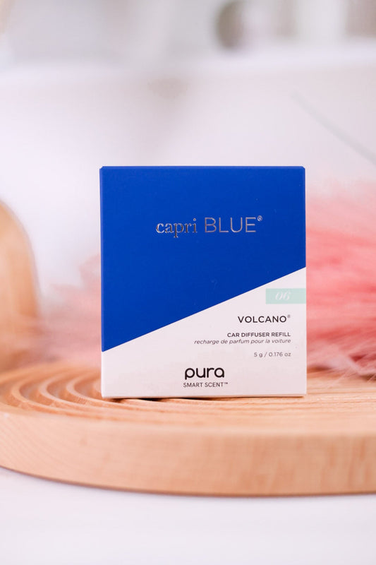 Volcano Car Diffuser Refill By Capri Blue - Whiskey Skies - PURA