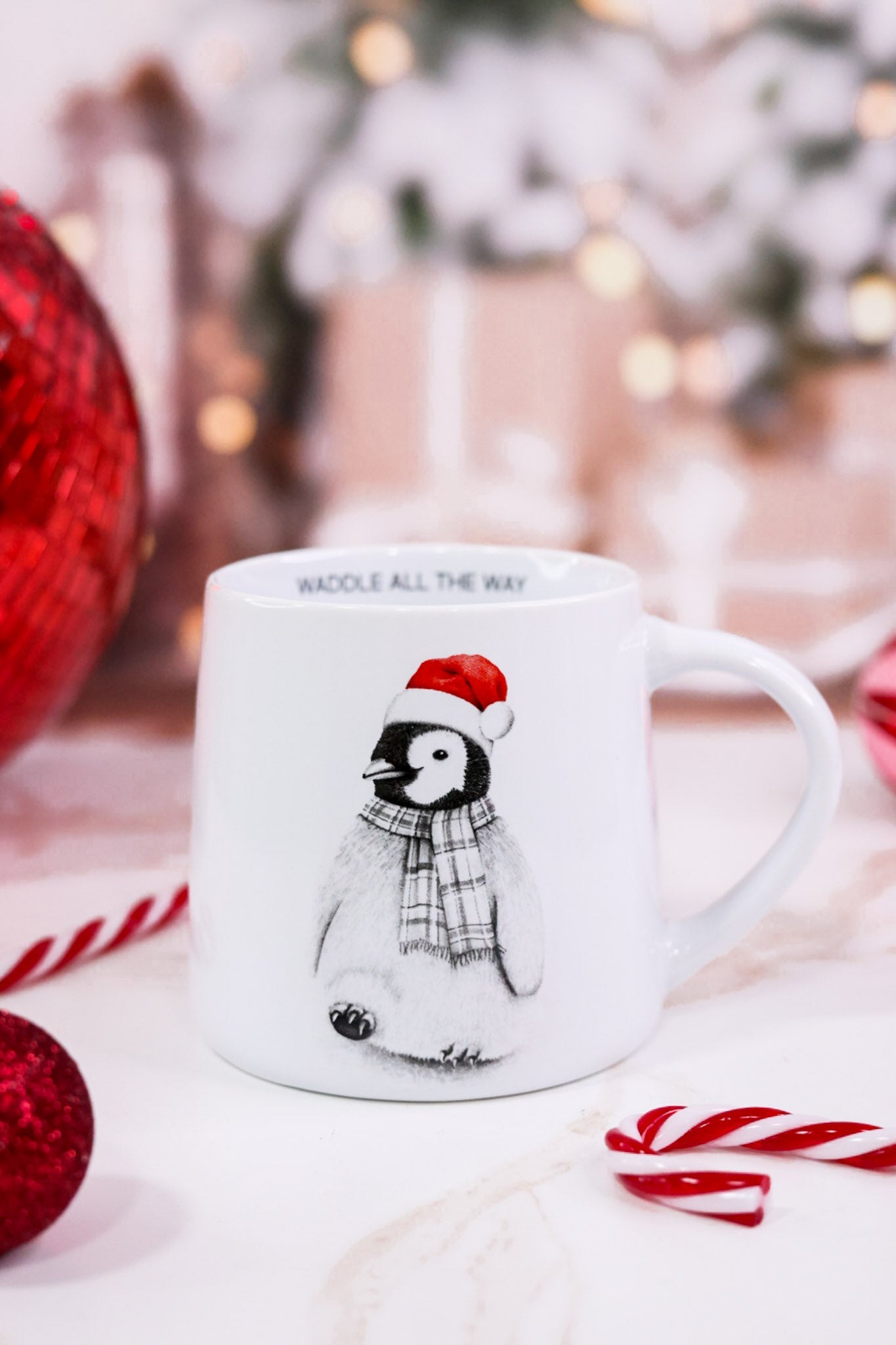 "Waddle All The Way" 17oz Mug - Whiskey Skies - PAVILION