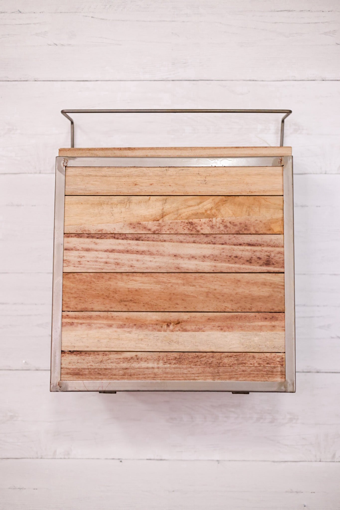 Wall Bar With Fold Down Shelf - Whiskey Skies - KALALOU