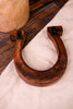 Wall Mounted Wooden Horseshoe - Whiskey Skies - WT COLLECTION