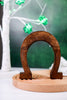 Wall Mounted Wooden Horseshoe - Whiskey Skies - WT COLLECTION