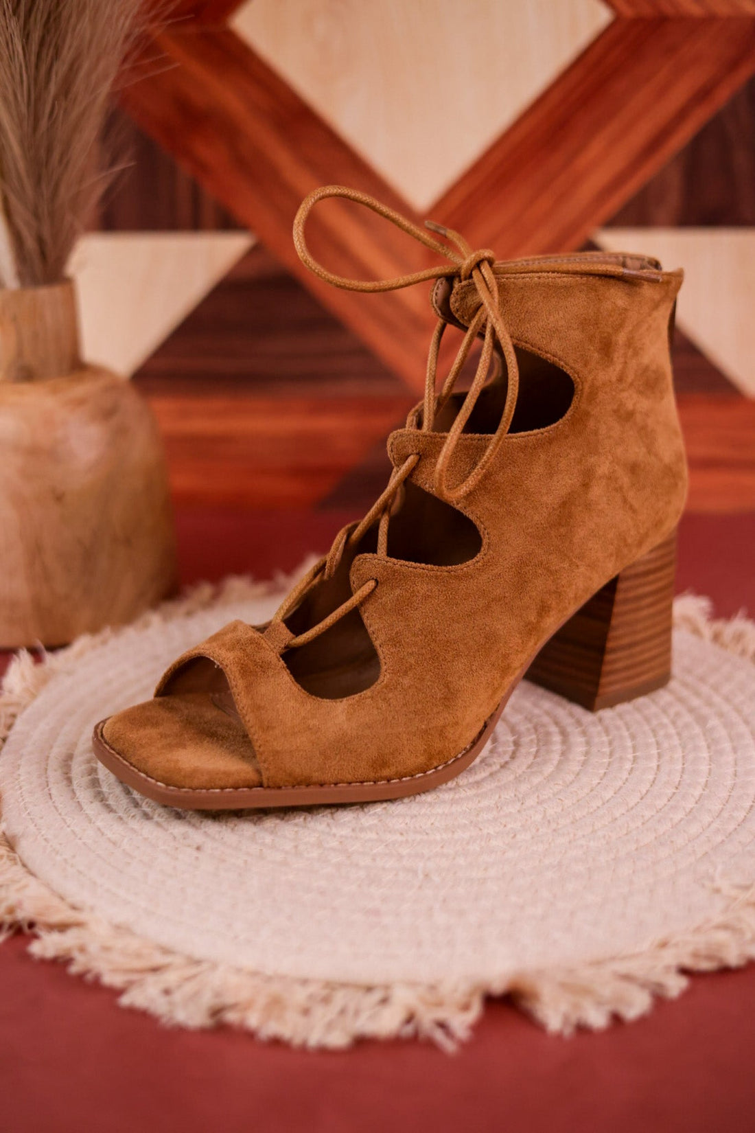 Wally Camel Suede Sandal - Whiskey Skies - CORKYS FOOTWEAR