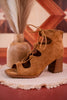 Wally Camel Suede Sandal - Whiskey Skies - CORKYS FOOTWEAR