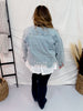 Washed And Studded Denim Jacket - Whiskey Skies - ANDREE BY UNIT