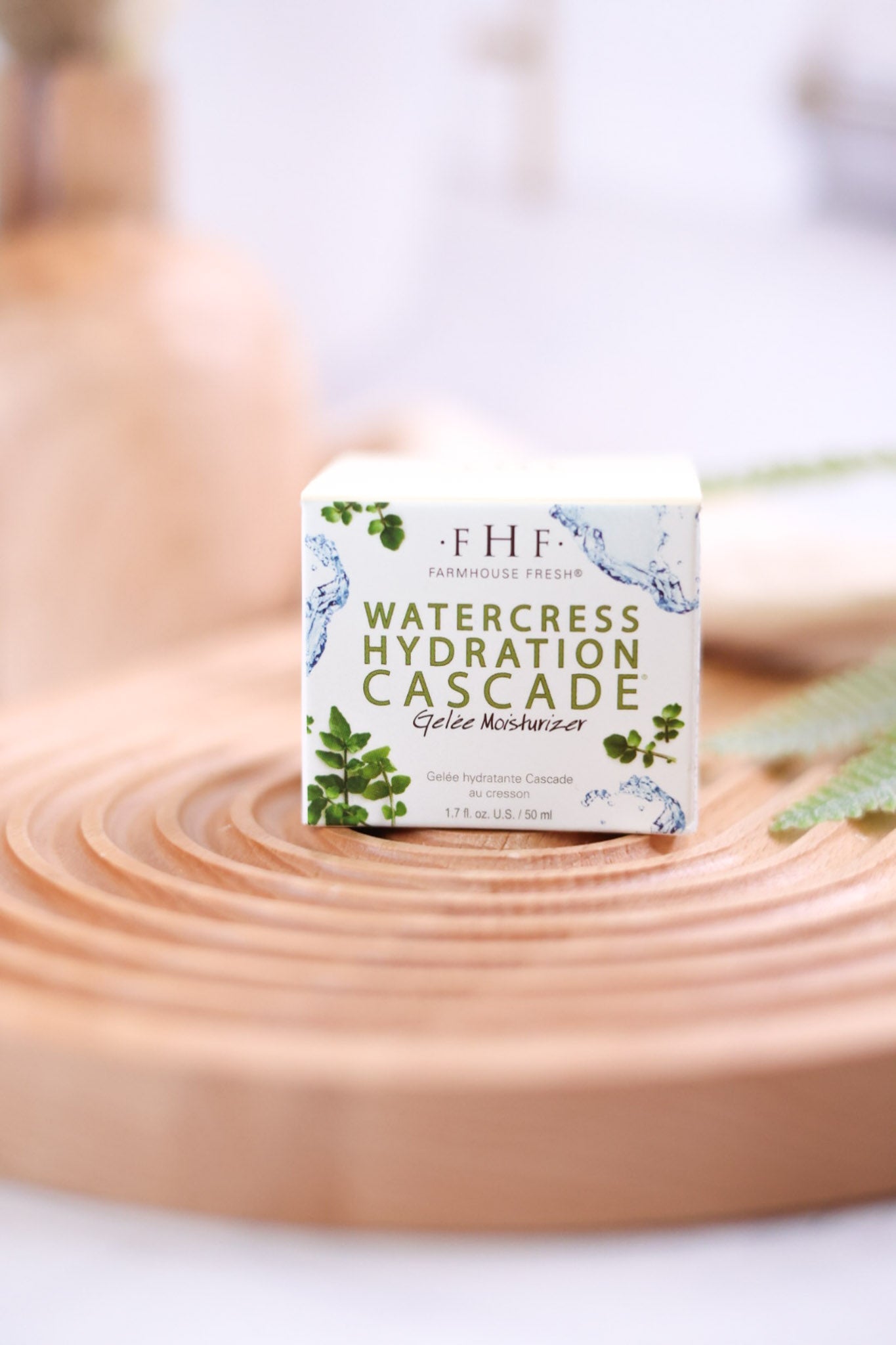 Watercress Hydration Cascade Gelee Moisturizer - Whiskey Skies - FARMHOUSE FRESH