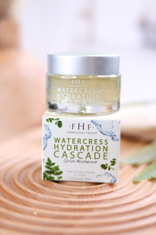 Watercress Hydration Cascade Gelee Moisturizer - Whiskey Skies - FARMHOUSE FRESH