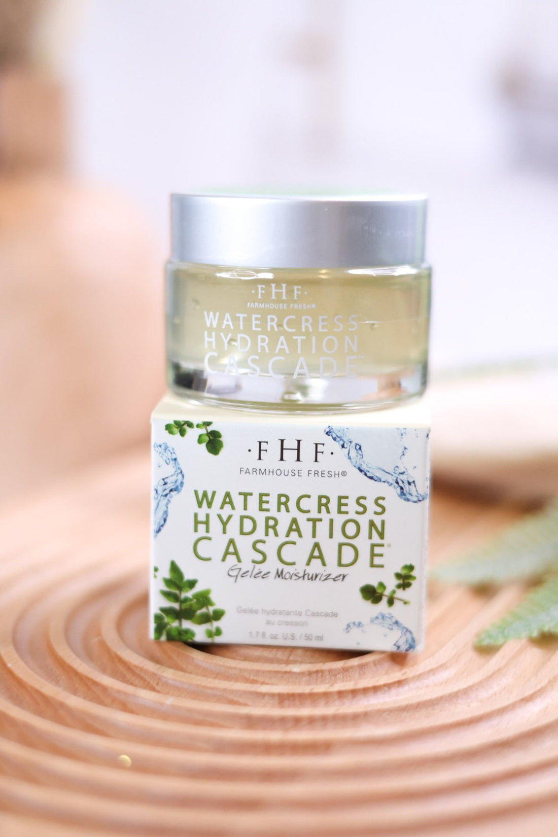 Watercress Hydration Cascade Gelee Moisturizer - Whiskey Skies - FARMHOUSE FRESH
