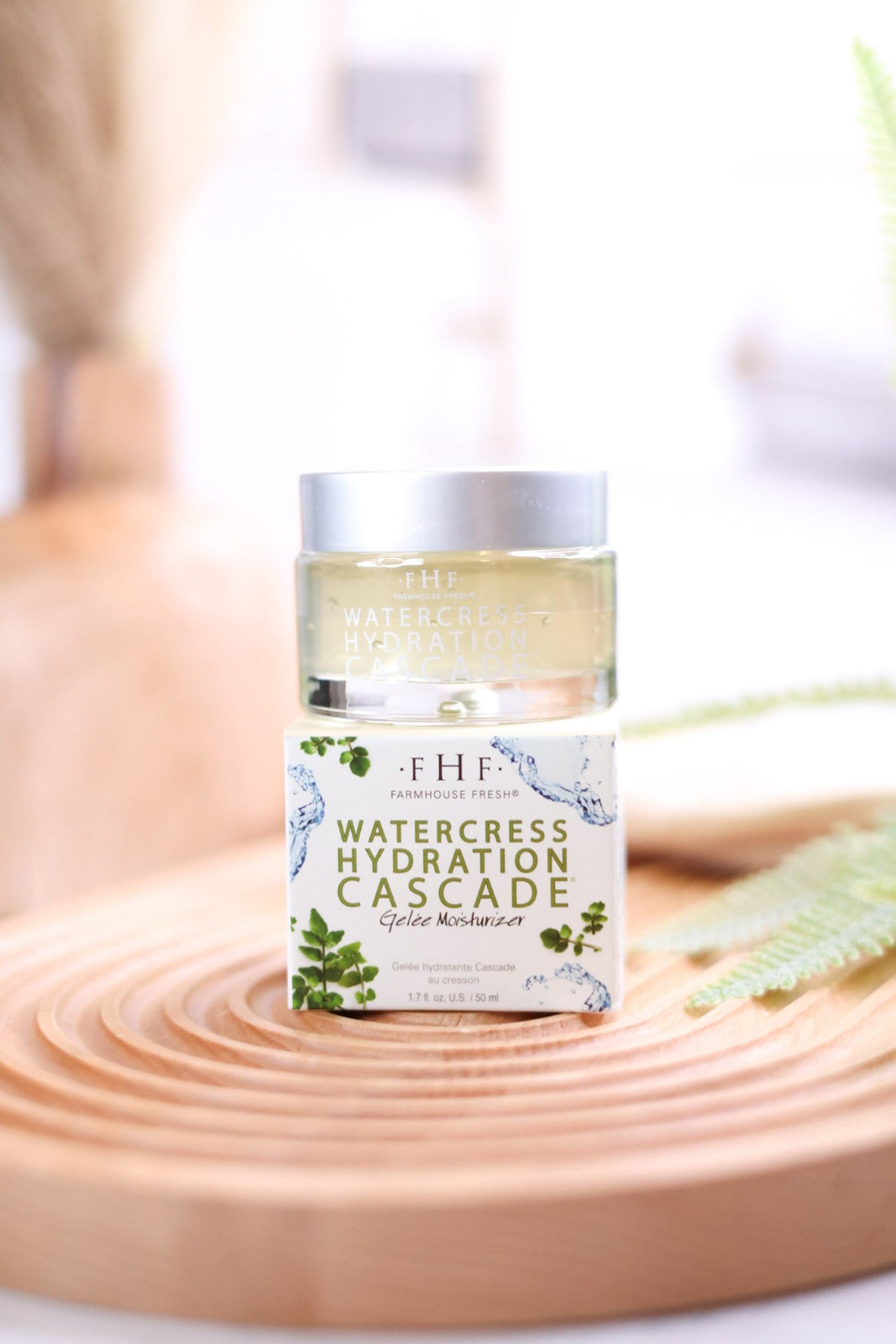 Watercress Hydration Cascade Gelee Moisturizer - Whiskey Skies - FARMHOUSE FRESH