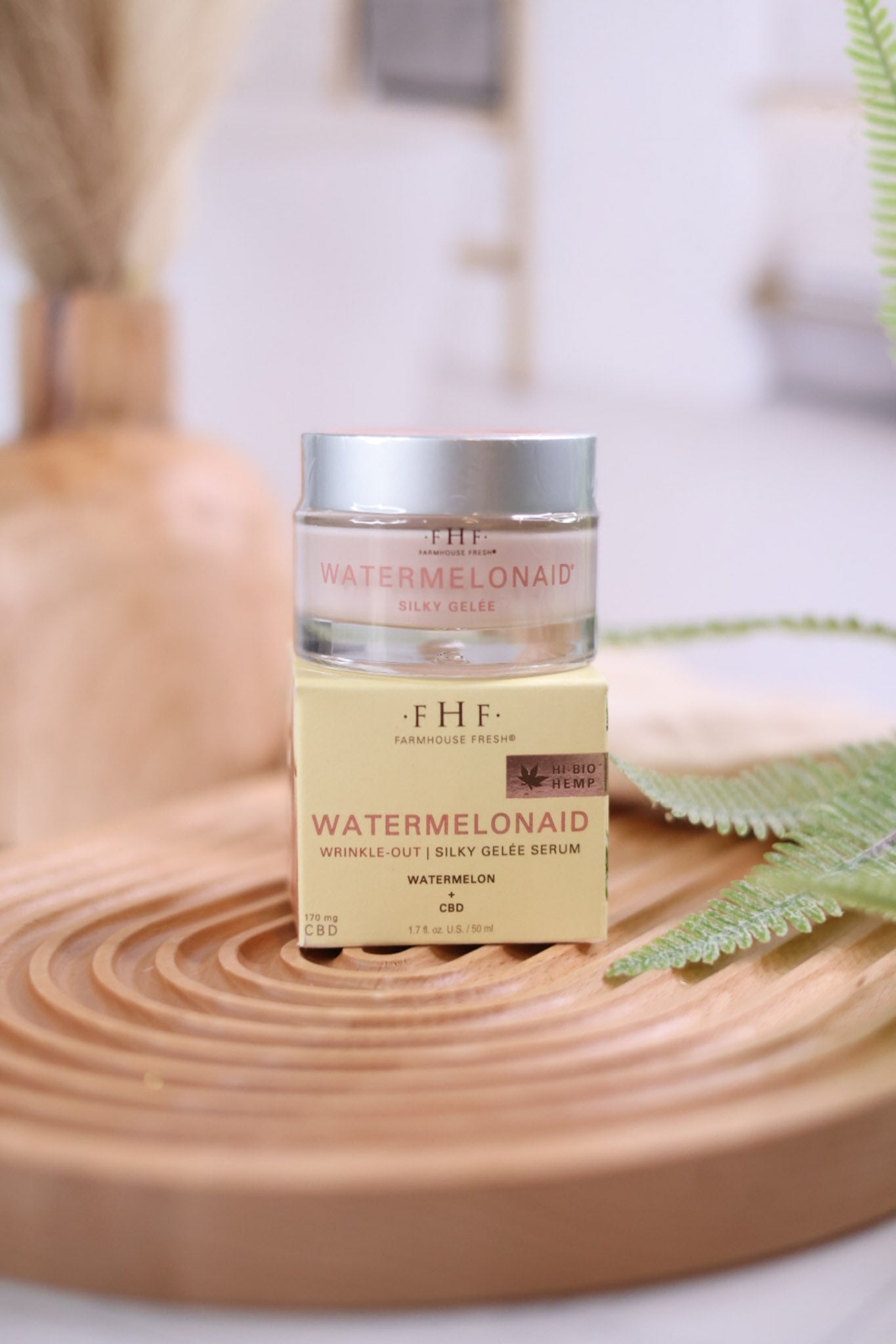 Watermelonaid Hi - Bio Hemp Silky Gelee Serum - Whiskey Skies - FARMHOUSE FRESH