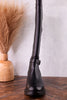 We Ride At Dawn Black Faux Leather Knee High Boots - Whiskey Skies - CORKYS FOOTWEAR