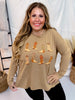 Western Boots Graphic Long Sleeve T-Shirt - Whiskey Skies - SOUTHERN GRACE