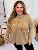 Western Boots Graphic Long Sleeve T-Shirt - Whiskey Skies - SOUTHERN GRACE