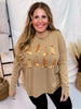 Western Boots Graphic Long Sleeve T-Shirt - Whiskey Skies - SOUTHERN GRACE