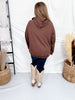 Western Bullrider Hoodie In Chocolate Brown - Whiskey Skies - 2 FLY CO.