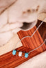 Western Stone Bar Pendant Chain Necklace - Whiskey Skies - BOHO RANCH SHOP