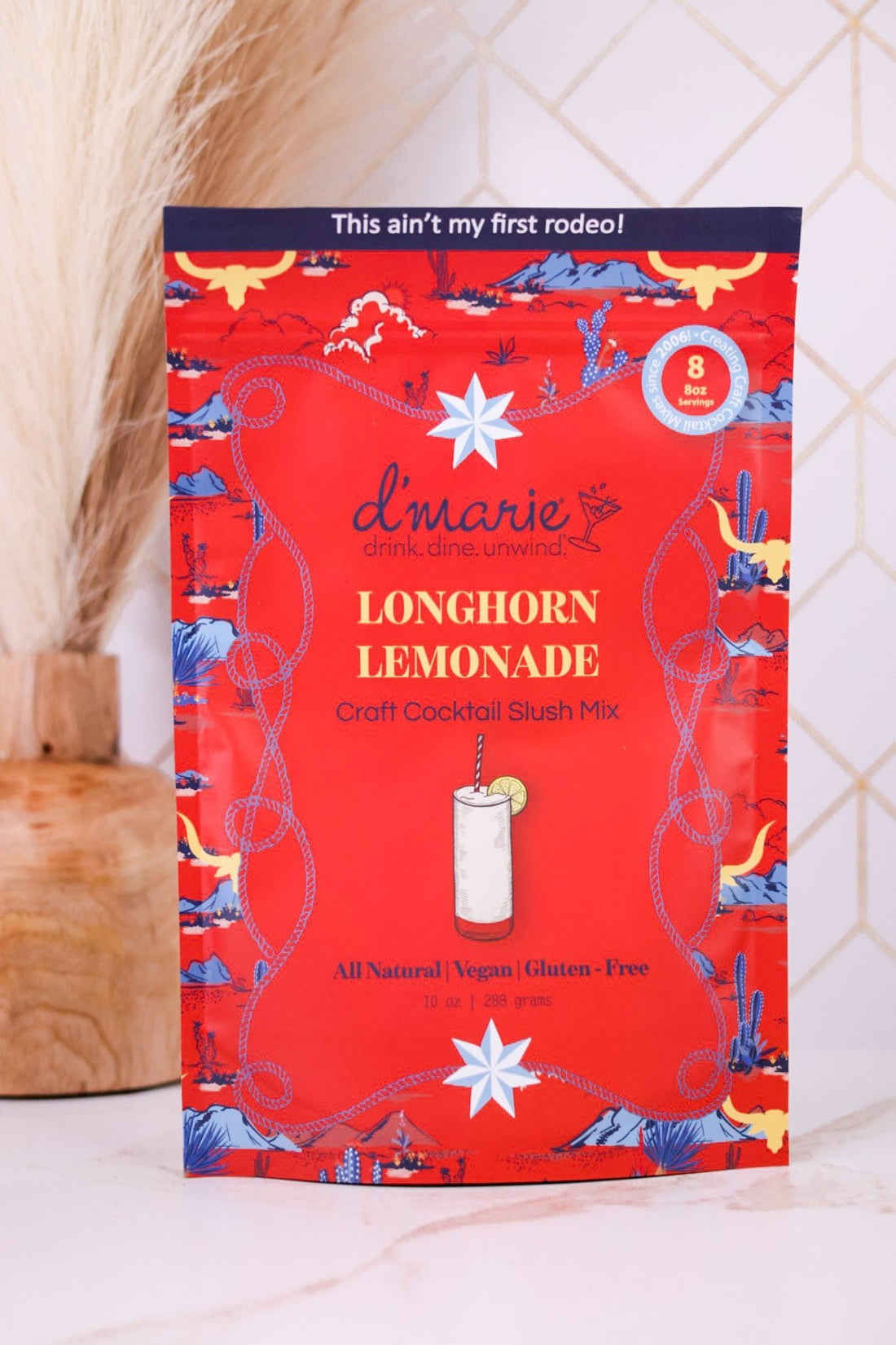 Western Themed Craft Cocktail Slush Mixes (3 Flavors) - Whiskey Skies - D'MARIE, INC