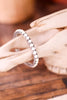 Western White Stone Stretch Bracelet - Whiskey Skies - BOHO RANCH SHOP