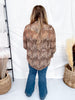 Western Wild Long Sleeve Button Up Animal Print Top - Whiskey Skies - 2 FLY CO.