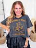 Whiskey Bent & Hellbound Cropped Short Sleeve T-Shirt - Whiskey Skies - COUNTRY DEEP