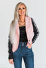 "Whiskey Creek" Blush Button Up Vest - Whiskey Skies - 2 FLY CO.