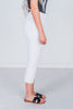 White Judy Blue Mid - Rise Capri's - Whiskey Skies - JUDY BLUE