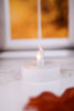 White LED Flame Tea Light - Whiskey Skies - WT COLLECTION