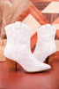 White Plus One Western Ankle Boots - Whiskey Skies - CORKYS FOOTWEAR