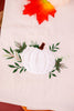 White Pumpkin Botanical Decorative Kitchen Towel - Whiskey Skies - C & F ENTERPRISES