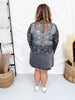 Wicked West Spider Web Long Sleeve Mesh Top - Whiskey Skies - STERLING KREEK