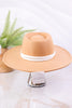 Wide Brim Fedora With Twisted Band - Whiskey Skies - SAN DIEGO HAT COMPANY