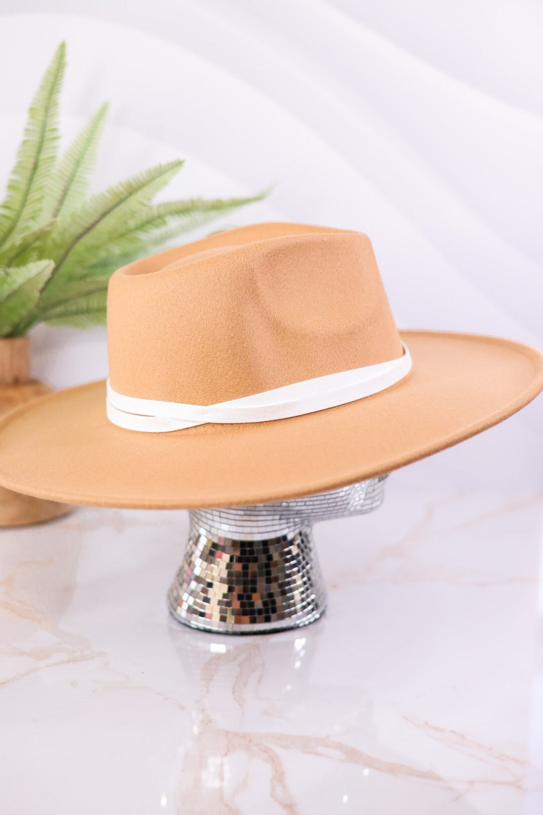 Wide Brim Fedora With Twisted Band - Whiskey Skies - SAN DIEGO HAT COMPANY