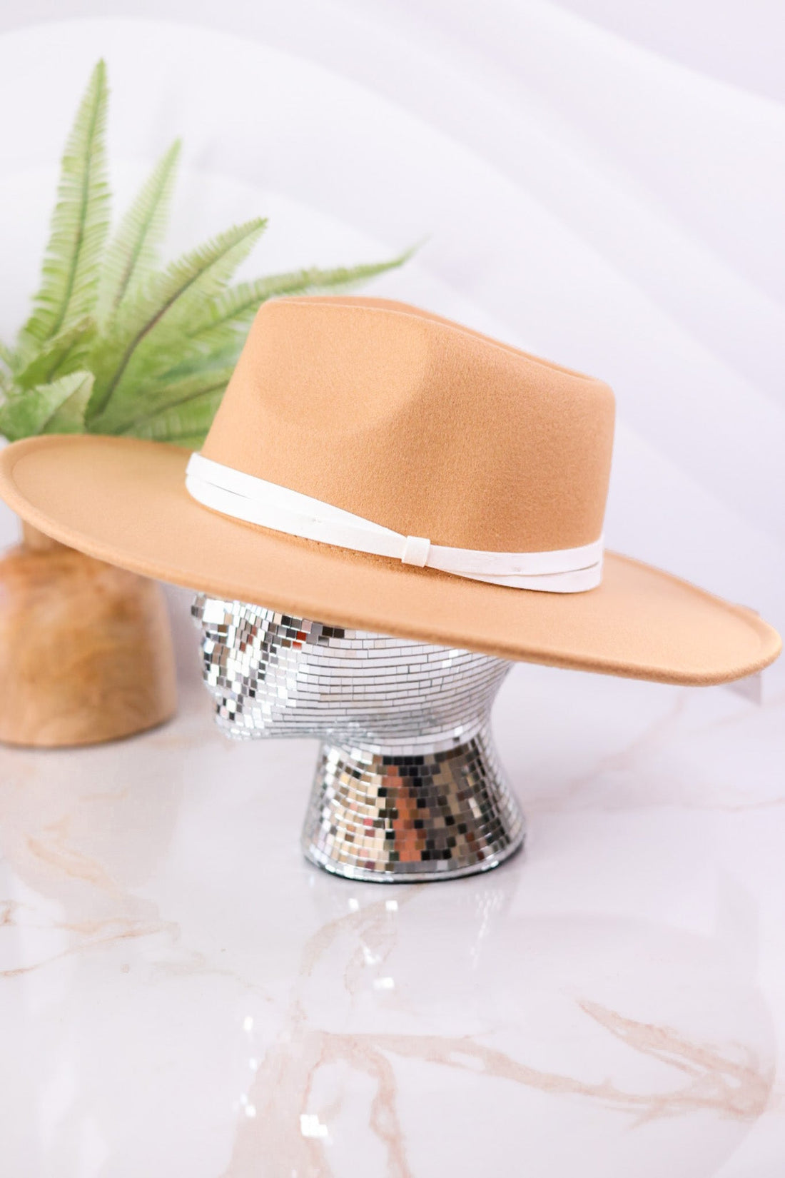 Wide Brim Fedora With Twisted Band - Whiskey Skies - SAN DIEGO HAT COMPANY