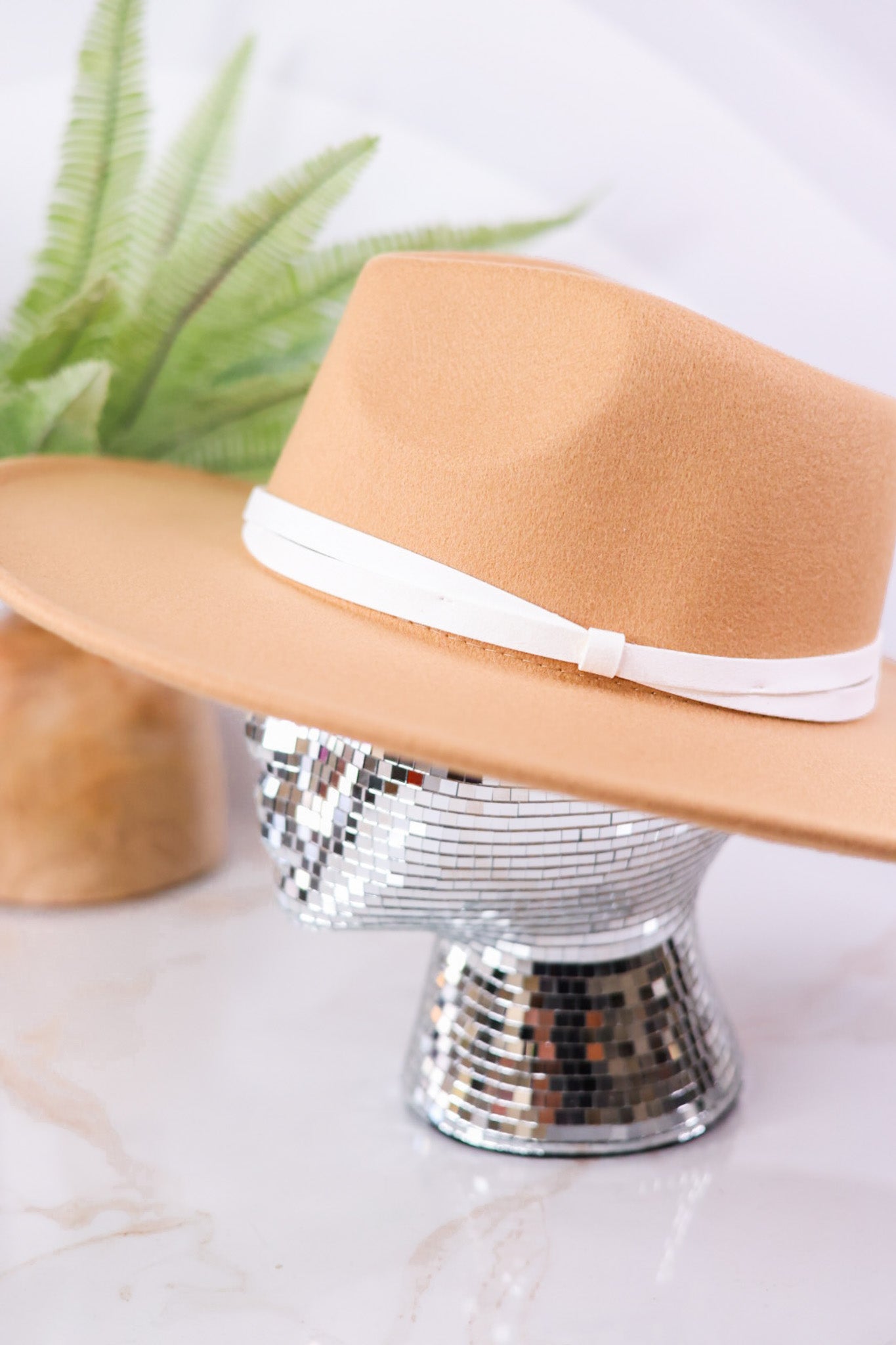 Wide Brim Fedora With Twisted Band - Whiskey Skies - SAN DIEGO HAT COMPANY