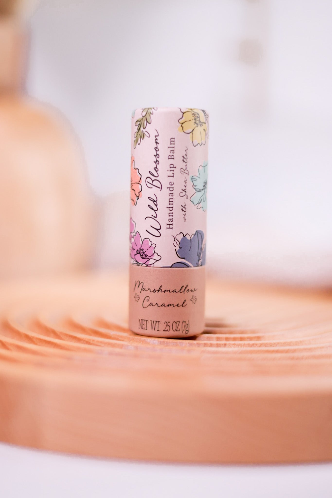 Wild Blossom Cozy Lip Balm (7 Scents) - Whiskey Skies - CAIT+CO