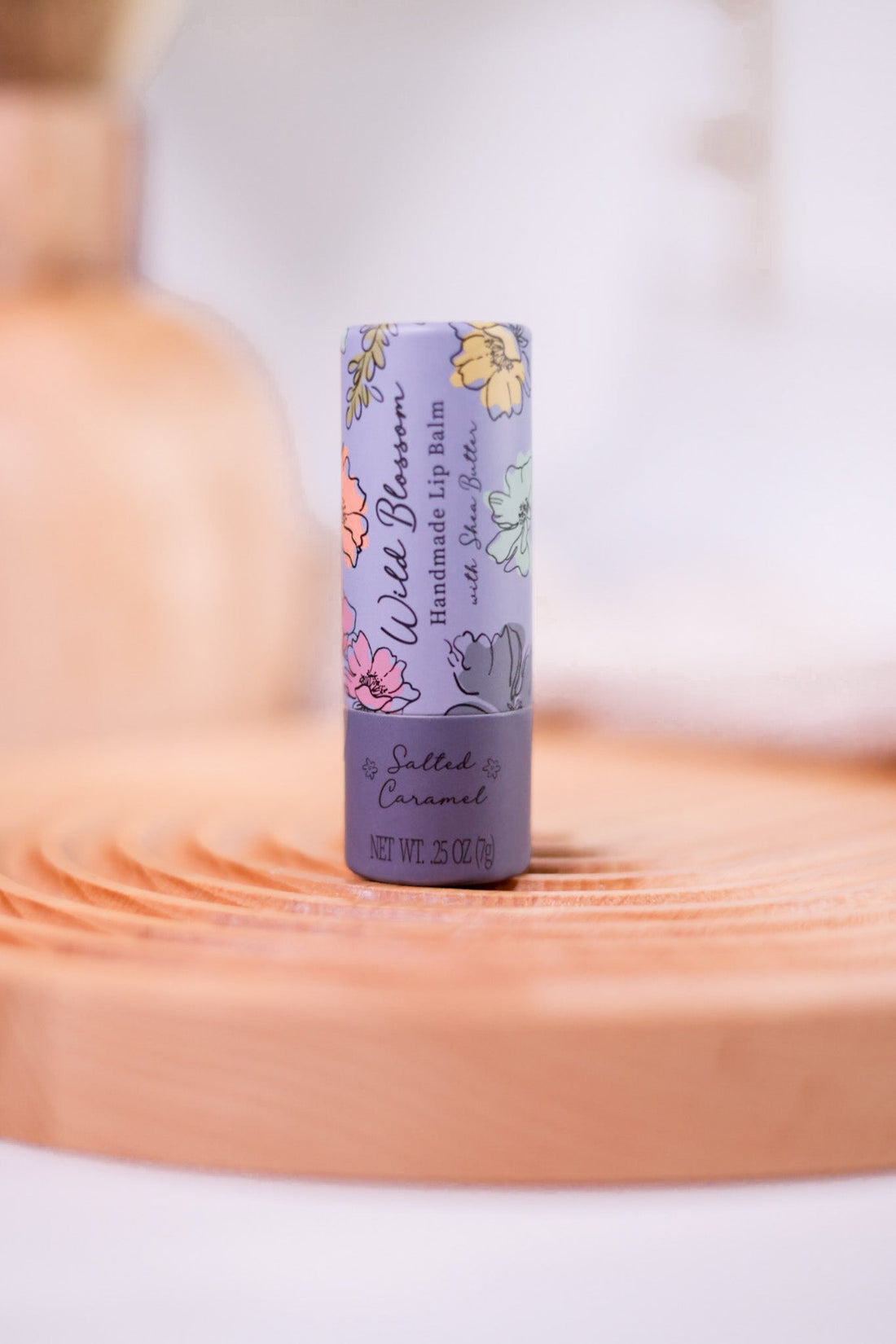 Wild Blossom Cozy Lip Balm (7 Scents) - Whiskey Skies - CAIT+CO