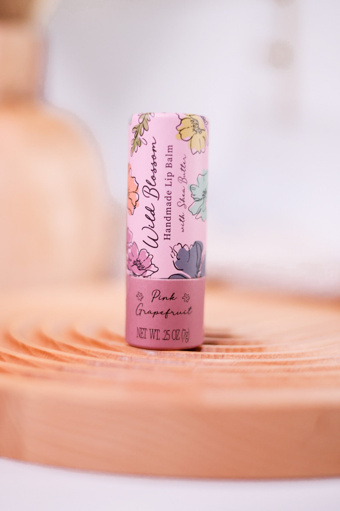 Wild Blossom Fruity Lip Balm (8 Scents) - Whiskey Skies - CAIT+CO