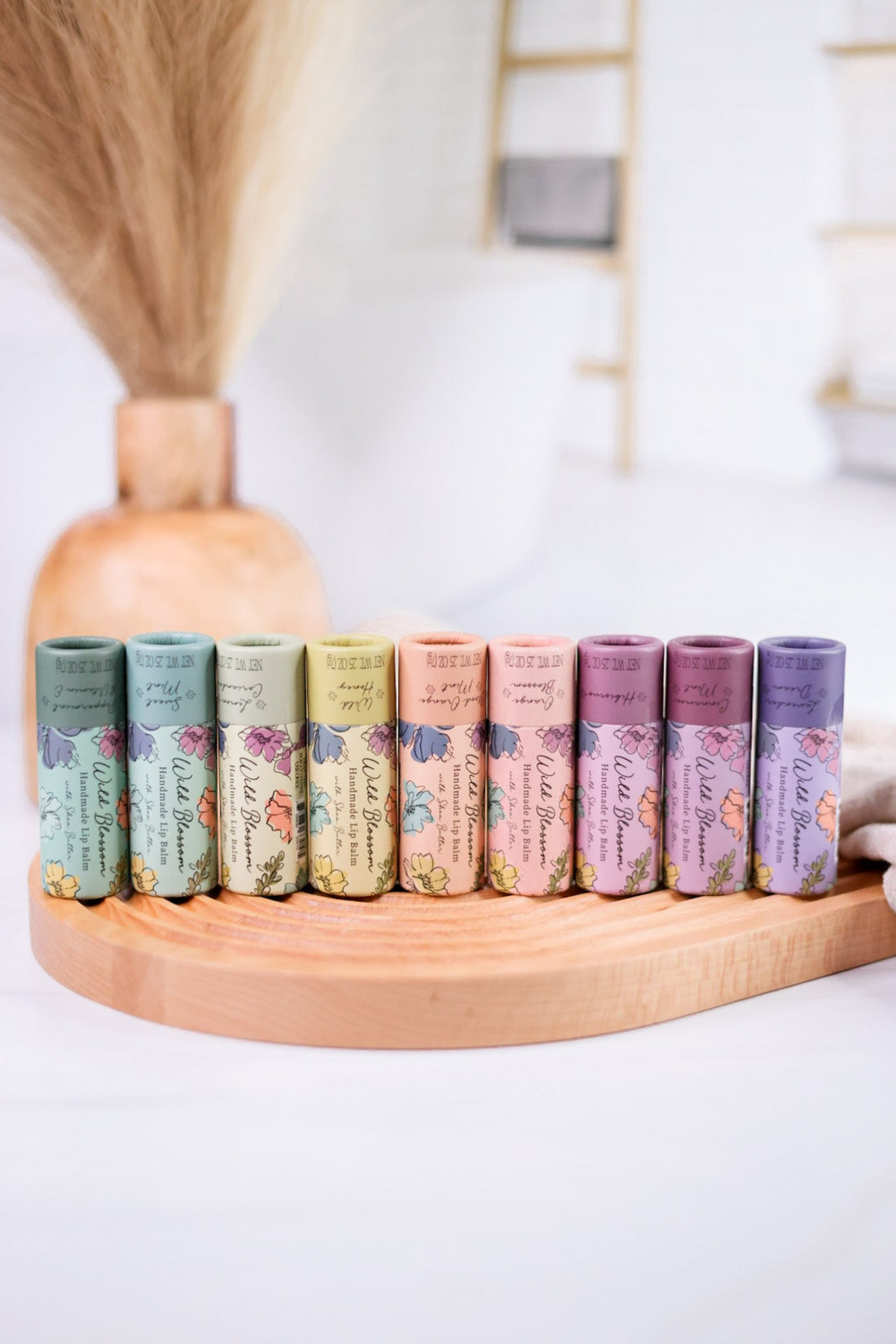 Wild Blossom Lip Balm (9 Scents) - Whiskey Skies - CAIT+CO