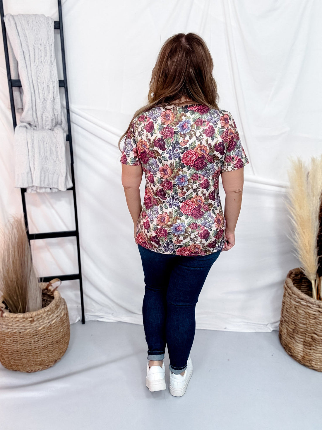 Wild Vintage Short Sleeve Top - Whiskey Skies - STERLING KREEK