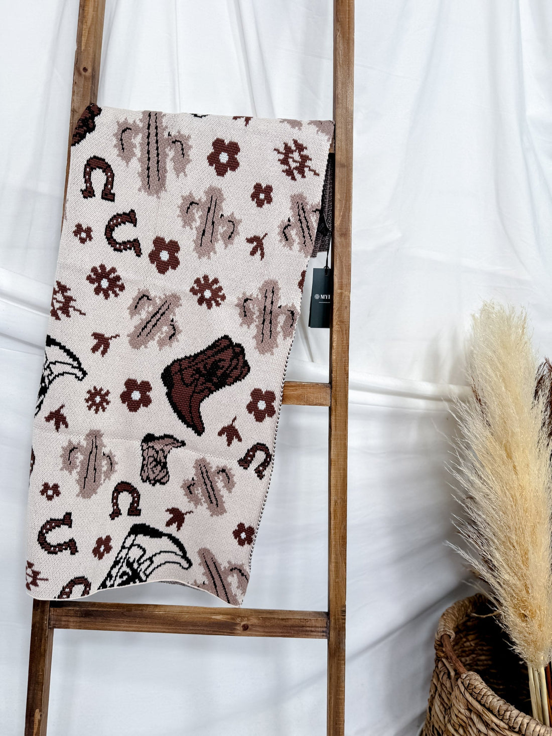 Wild West Baby Wrap Blanket - Whiskey Skies - MYRA BAGS