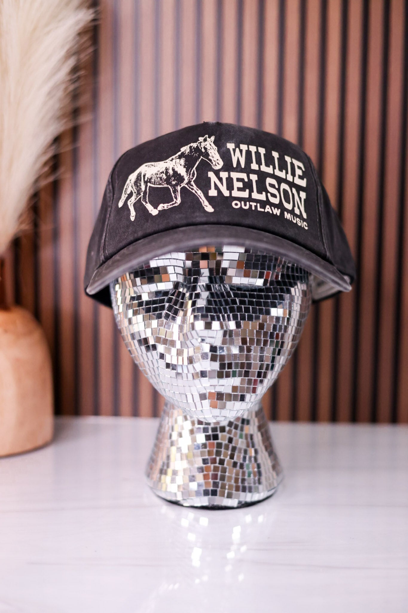 Willie Nelson Outlaw Music Licensed Snapback Hat - Whiskey Skies - AMERICAN NEEDLE
