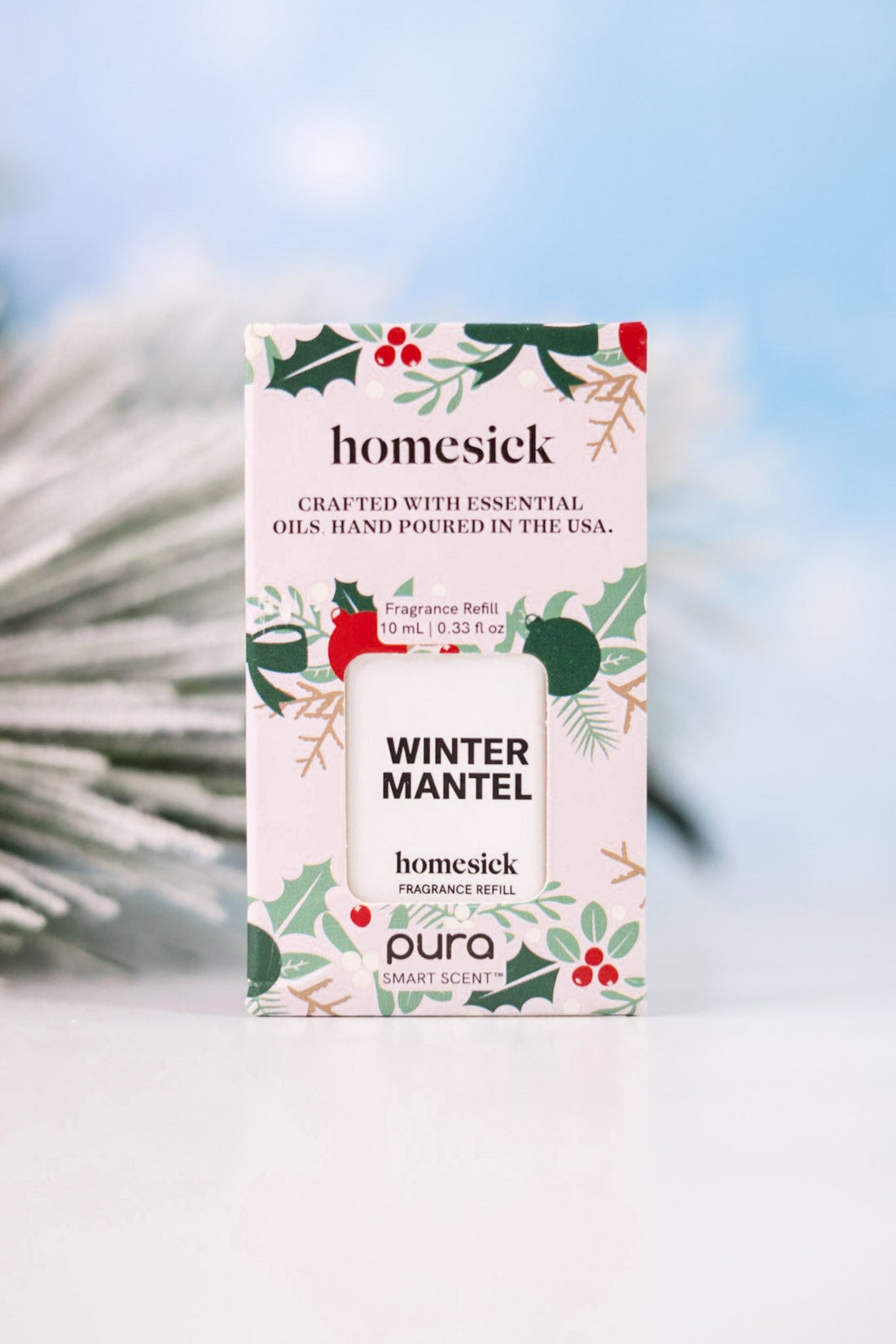 Winter Mantel Home Fragrance Refill By Homesick - Whiskey Skies - PURA