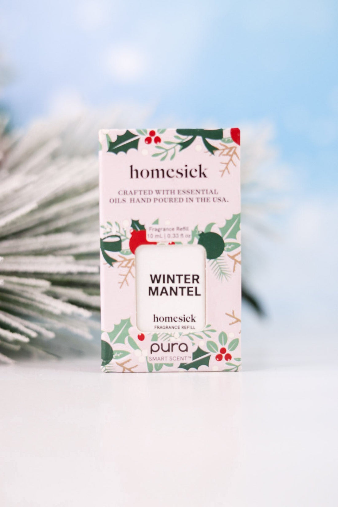 Winter Mantel Home Fragrance Refill By Homesick - Whiskey Skies - PURA