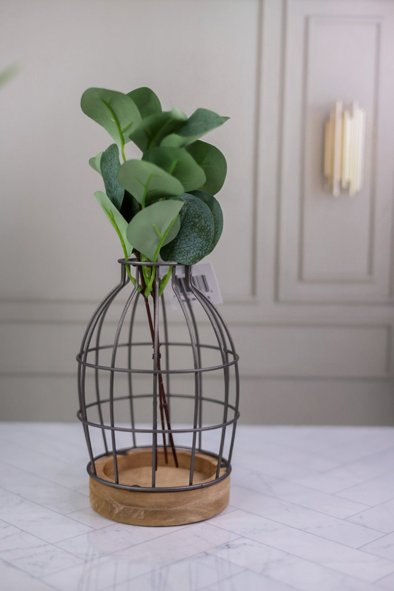 Wire Vase - Whiskey Skies - YOUNG'S INC