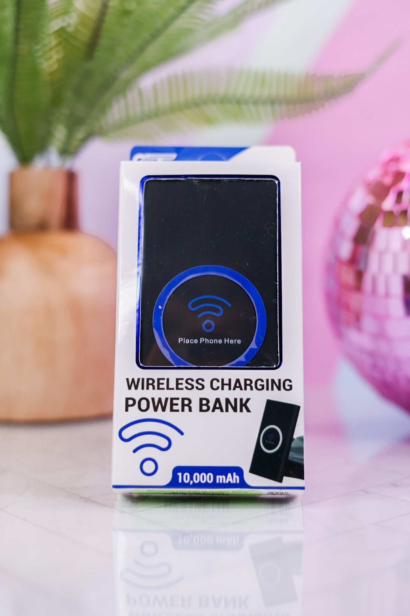 Wireless Charging Power Bank - Whiskey Skies - DSD EXPRESS