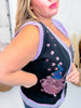 Witchy Elements Sweater Vest - Whiskey Skies - SOUTHERN GRACE