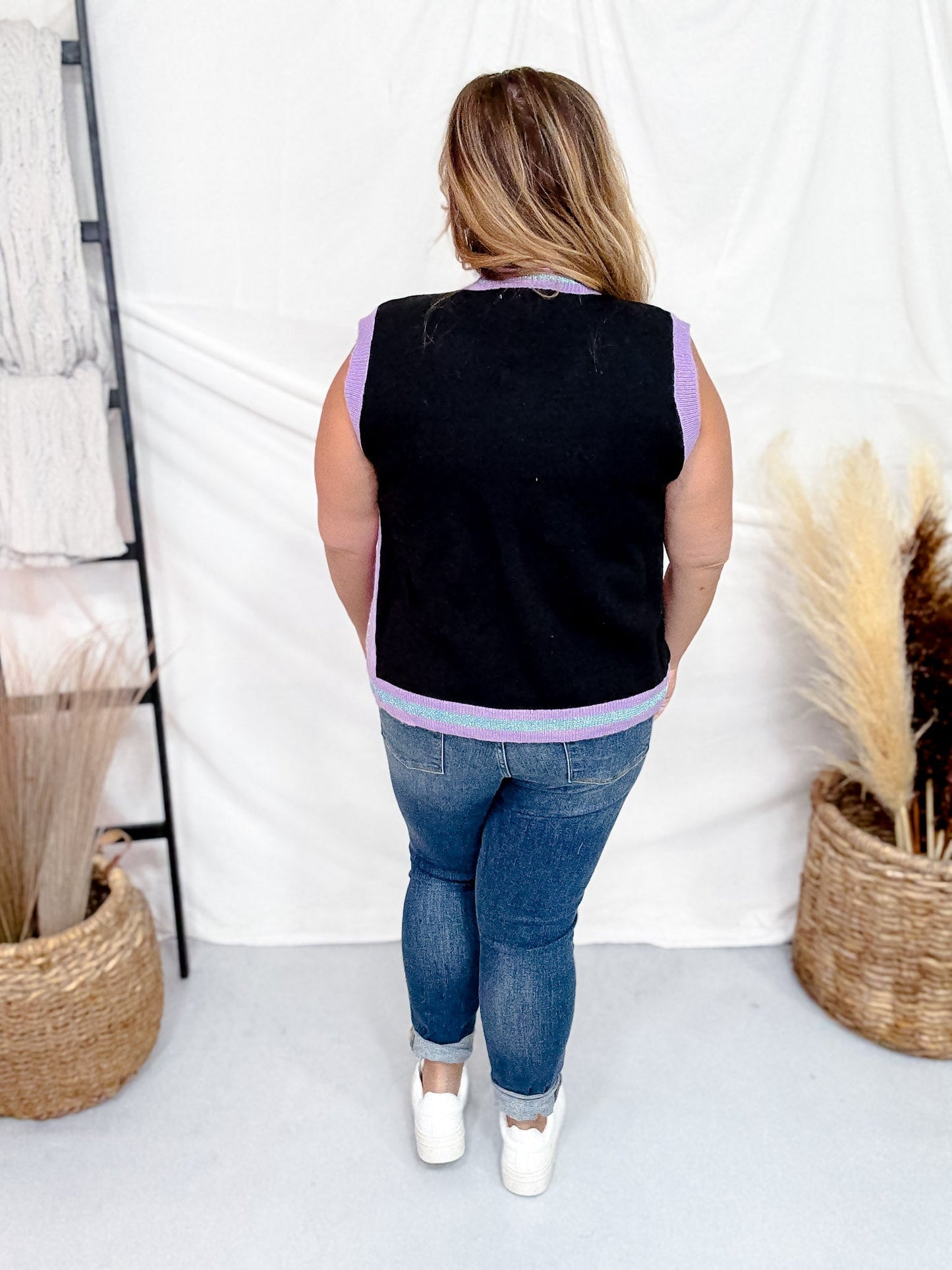 Witchy Elements Sweater Vest - Whiskey Skies - SOUTHERN GRACE