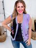 Witchy Elements Sweater Vest - Whiskey Skies - SOUTHERN GRACE