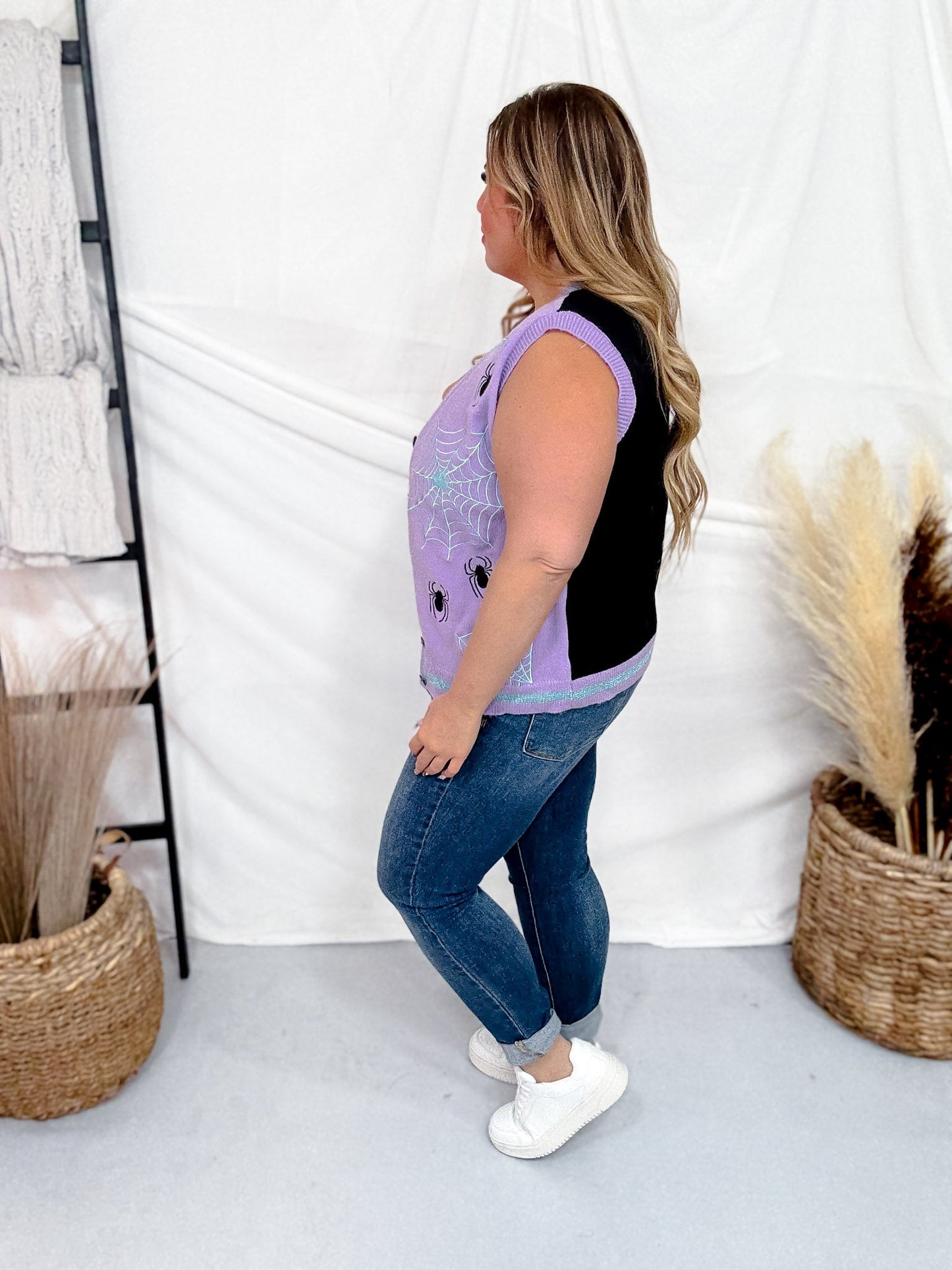 Witchy Elements Sweater Vest - Whiskey Skies - SOUTHERN GRACE
