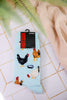 Women's Rooster Socks - Whiskey Skies - RENFRO SOCKS