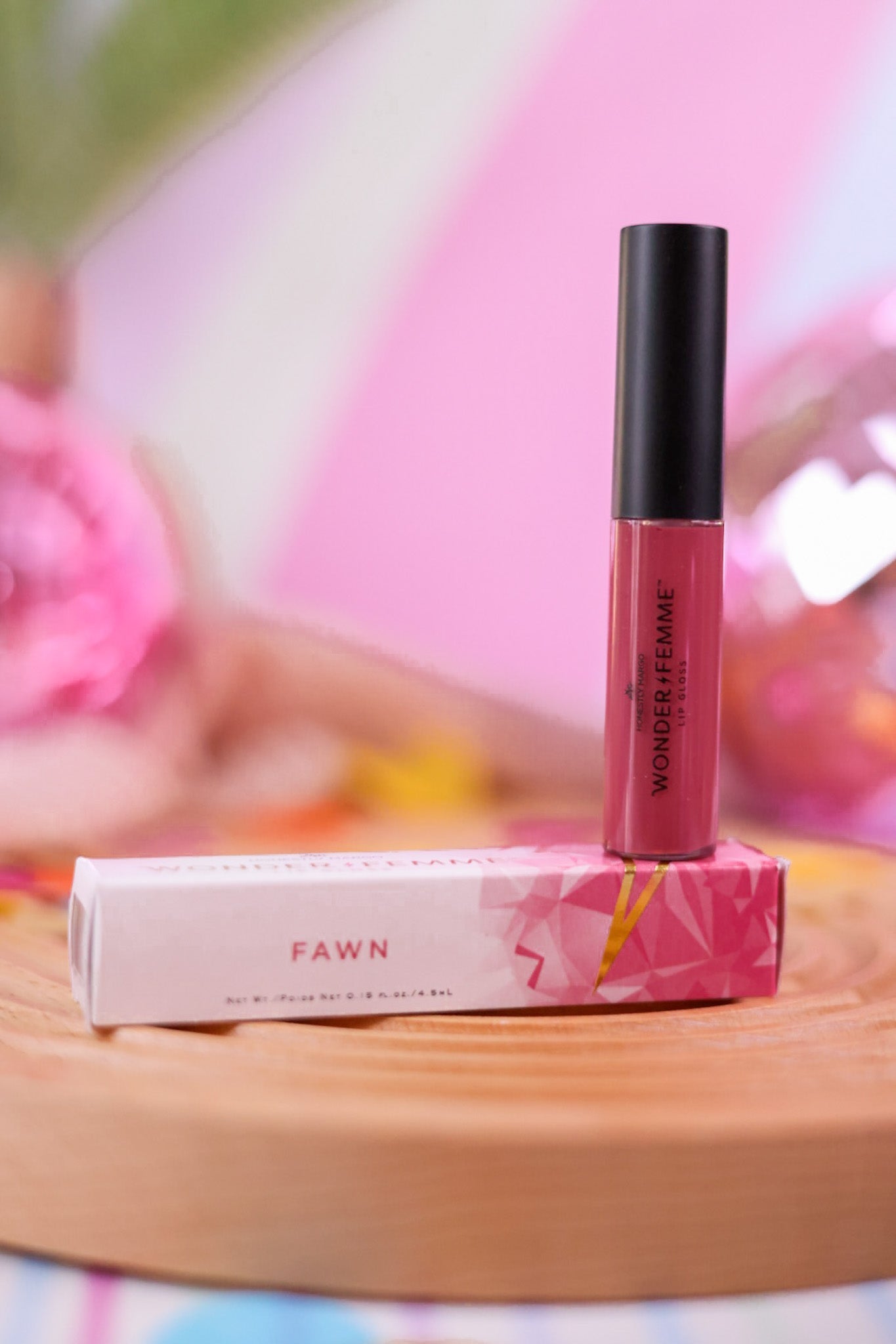 Wonder Femme Lip Gloss (Eight Colors) - Whiskey Skies